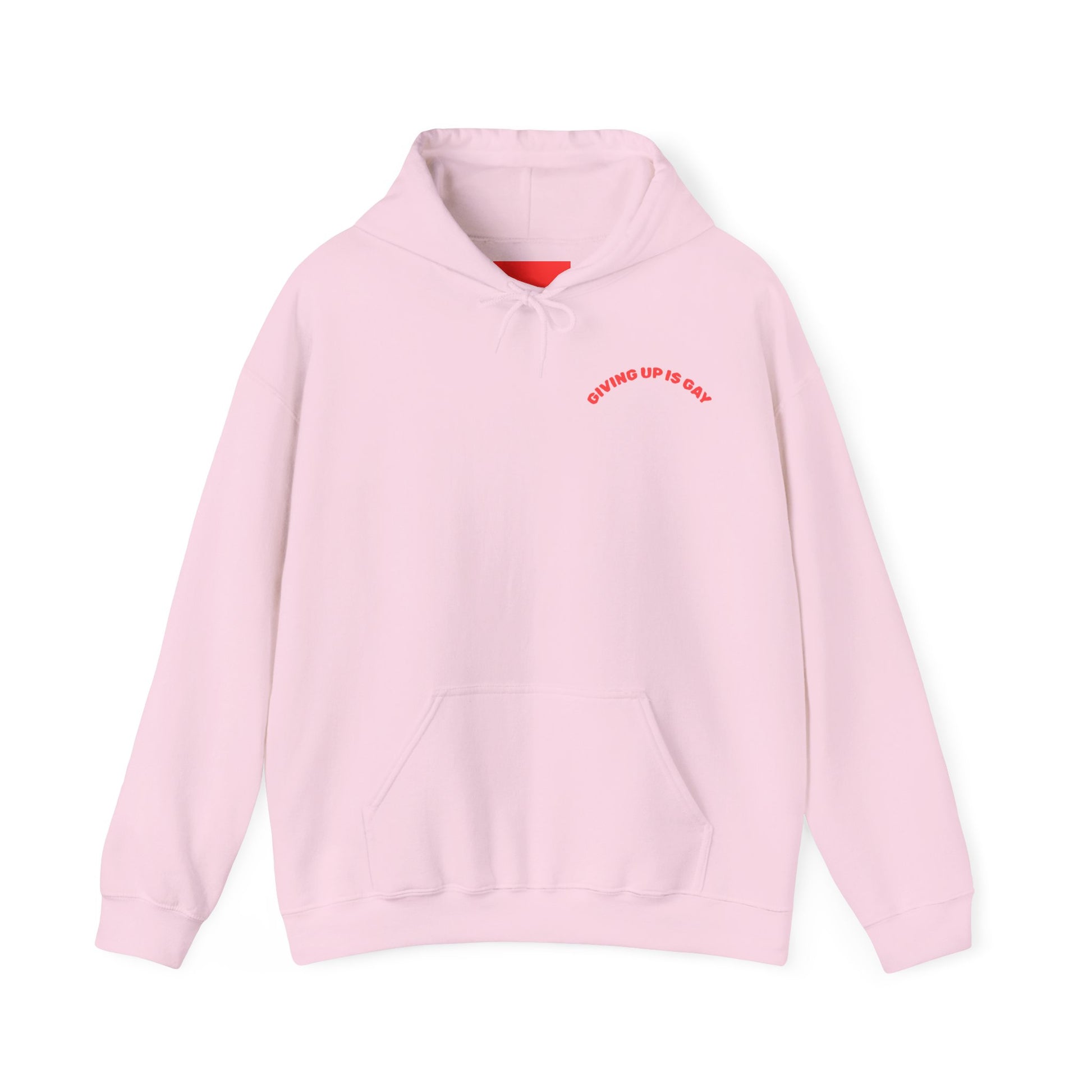 (GIVING UP IS GAY) HOODIE